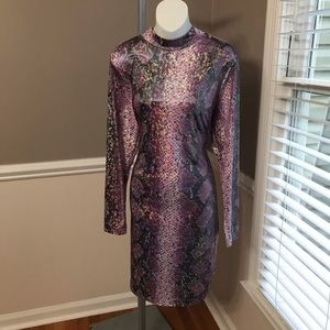 Fashion Nova Snake print Dress